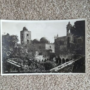 Pair Of Palermo Italy Postcards